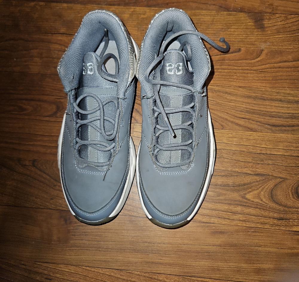 Jordan Gray High-Top Sneakers